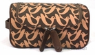 Orla Kiely Bird Watch Wash Bag in Rosewood