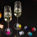 Cocktail Ring Wine Glass Markers